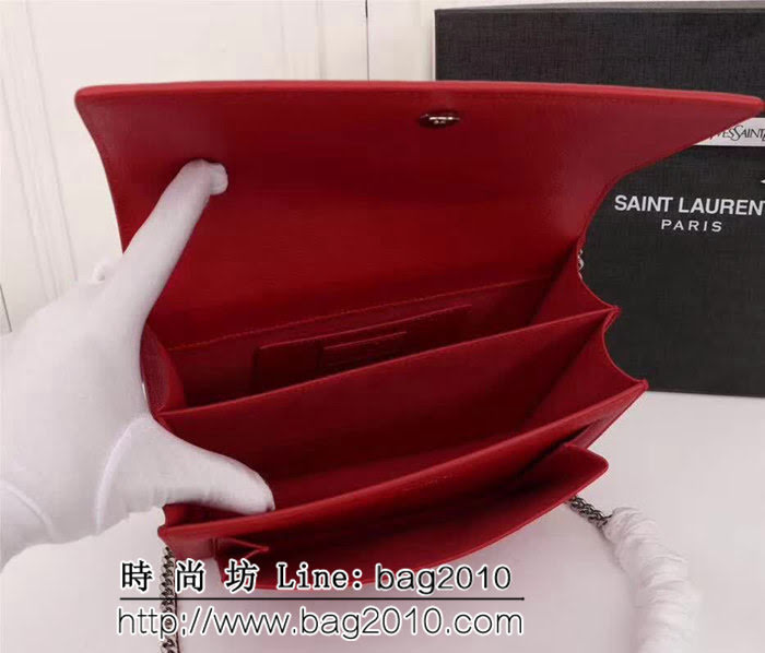 YSL聖羅蘭 爆款出擊 王子文同款原版牛皮SAINT LAURENT 前翻蓋手袋 可肩背斜挎 26606 YAS1105